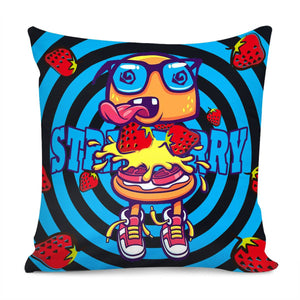 Strawberry Pillow Cover