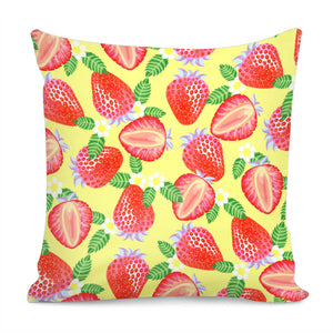 Strawberry Pillow Cover