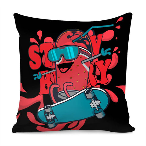 Image of Strawberry Pillow Cover