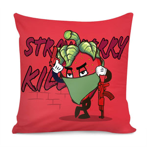 Strawberry Pillow Cover