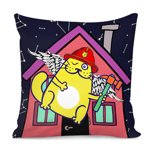 Fun Cat Pillow Cover