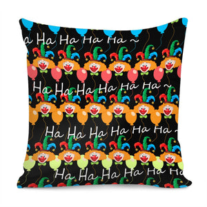 Di00138Clown Pillow Cover