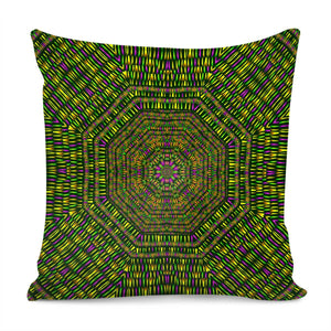 Peace Flower Planet And Calm Fire Pillow Cover