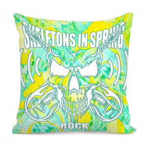 Dk 00105 Skeleton Pillow Cover