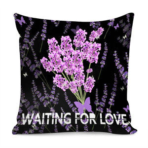 Di00147 Lavender Pillow Cover