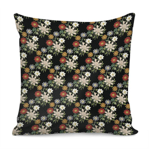 Vintage Botanical Pattern Pillow Cover