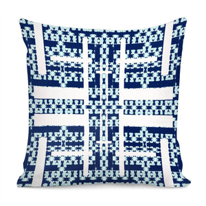 Blue Pillow Cover