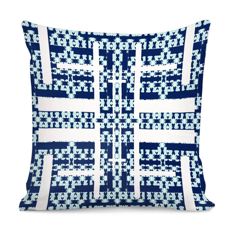 Image of Blue Pillow Cover