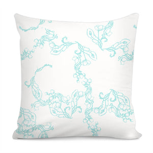 Blue Pillow Cover