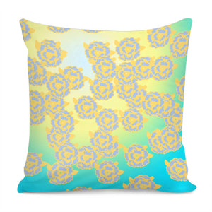 Blue Pillow Cover