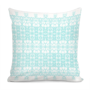 Blue Pillow Cover