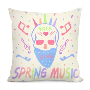 Dk 00108 Skeleton Pillow Cover