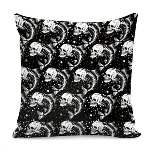 Di00151Skeleton Pillow Cover