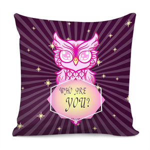 Owl Pillow Cover