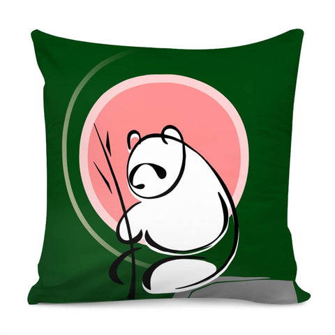 Image of Panda Pillow Cover