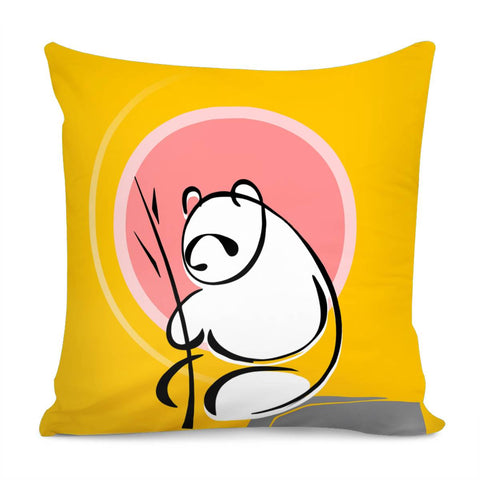 Image of Panda Pillow Cover