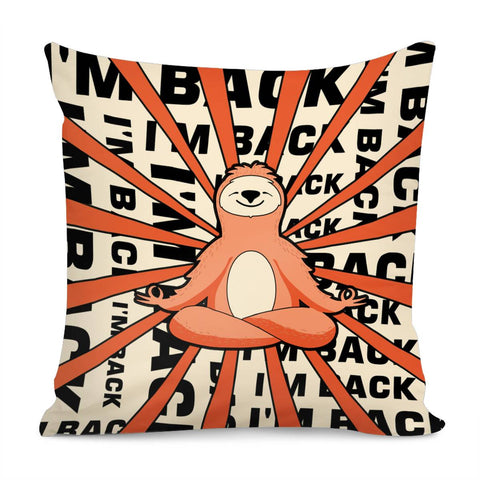 Image of Sloth Pillow Cover