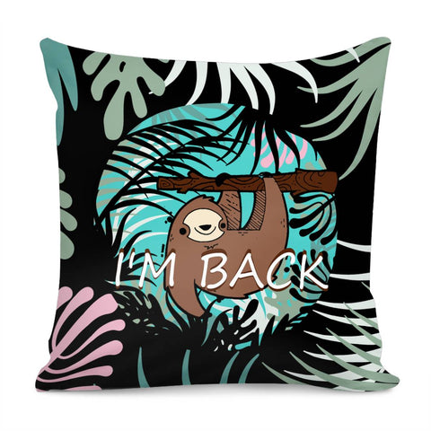 Image of Sloth Pillow Cover