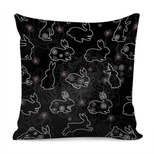 Di00155 Rabbit Pillow Cover