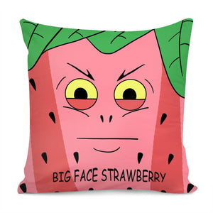 Dk 001011 Strawberry Pillow Cover