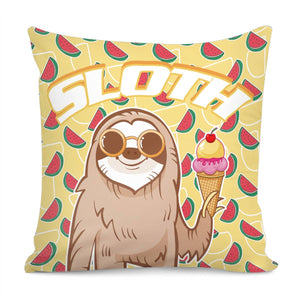 Sloth Pillow Cover