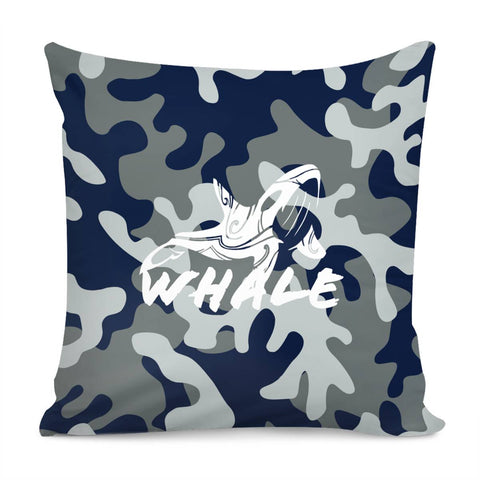 Image of Whale Pillow Cover