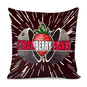 Dk 001012 Strawberry Pillow Cover