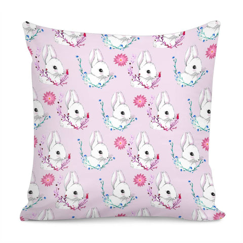 Image of Di00157 Rabbit Pillow Cover