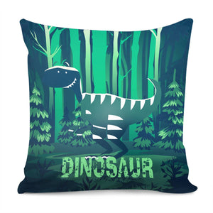 Dinosaur Pillow Cover