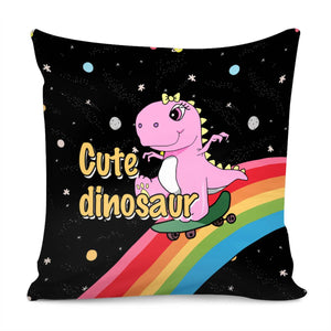 Cartoon Dinosaur Pillow Cover