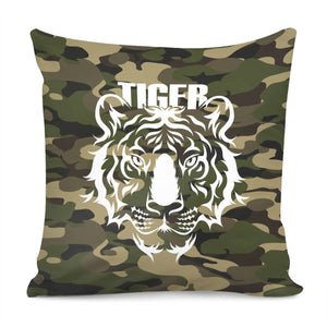 Camouflage&Animal Pillow Cover