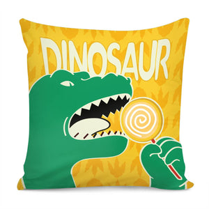 Cartoon Dinosa Pillow Cover