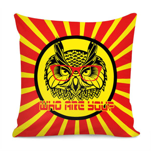 Owl Pillow Cover