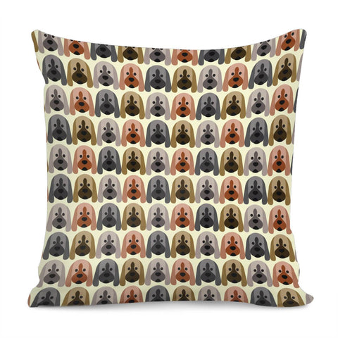 Image of Puppy Pattern Pillow Cover