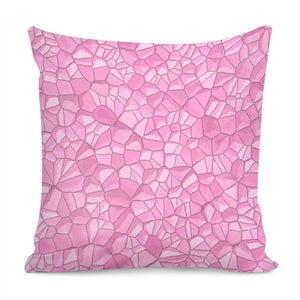 Pink Crystal Pillow Cover