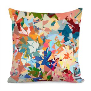 World Of Triangles Pillow Cover