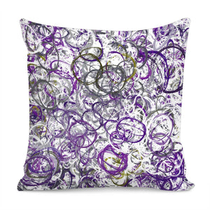 Chaotic Circles Pillow Cover