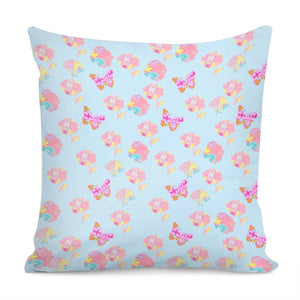 Blue Pillow Cover