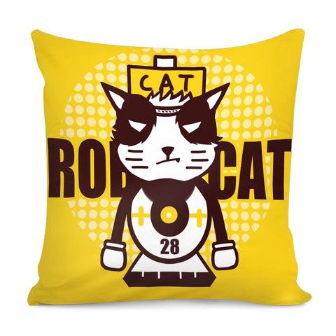 Image of Dk 021 099 Cat Pillow Cover