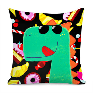 Cartoon Dinosa Pillow Cover