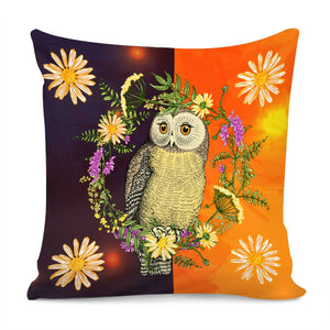 Owl Pillow Cover