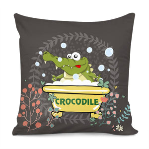 Crocodile Pillow Cover