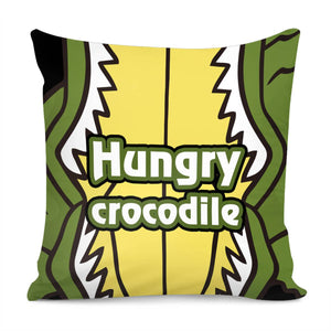 Crocodile Pillow Cover