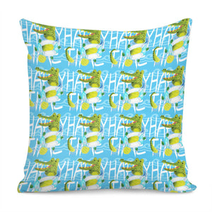 Fun Crocodile Pillow Cover