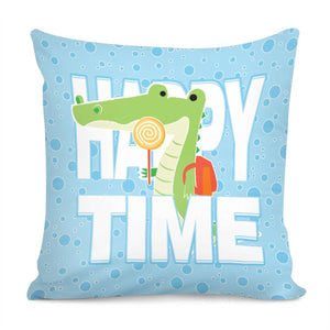 Fun Crocodile Pillow Cover