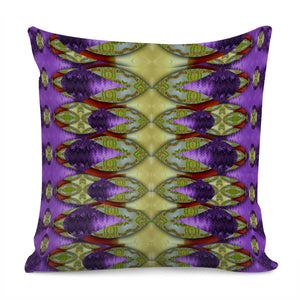 Divine Flowers Striving To Reach Universe Pillow Cover