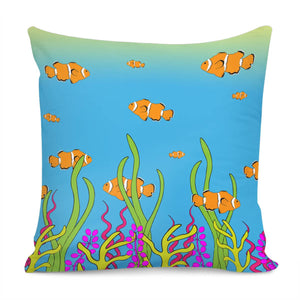 Under The Sea Pillow Cover