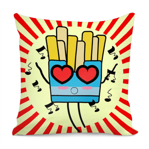 French Fries Pillow Cover