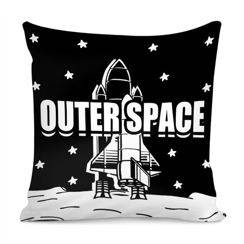 Image of Dk 022 103 Rocket Pillow Cover