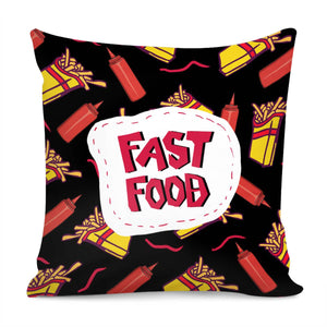 French Fries Pillow Cover